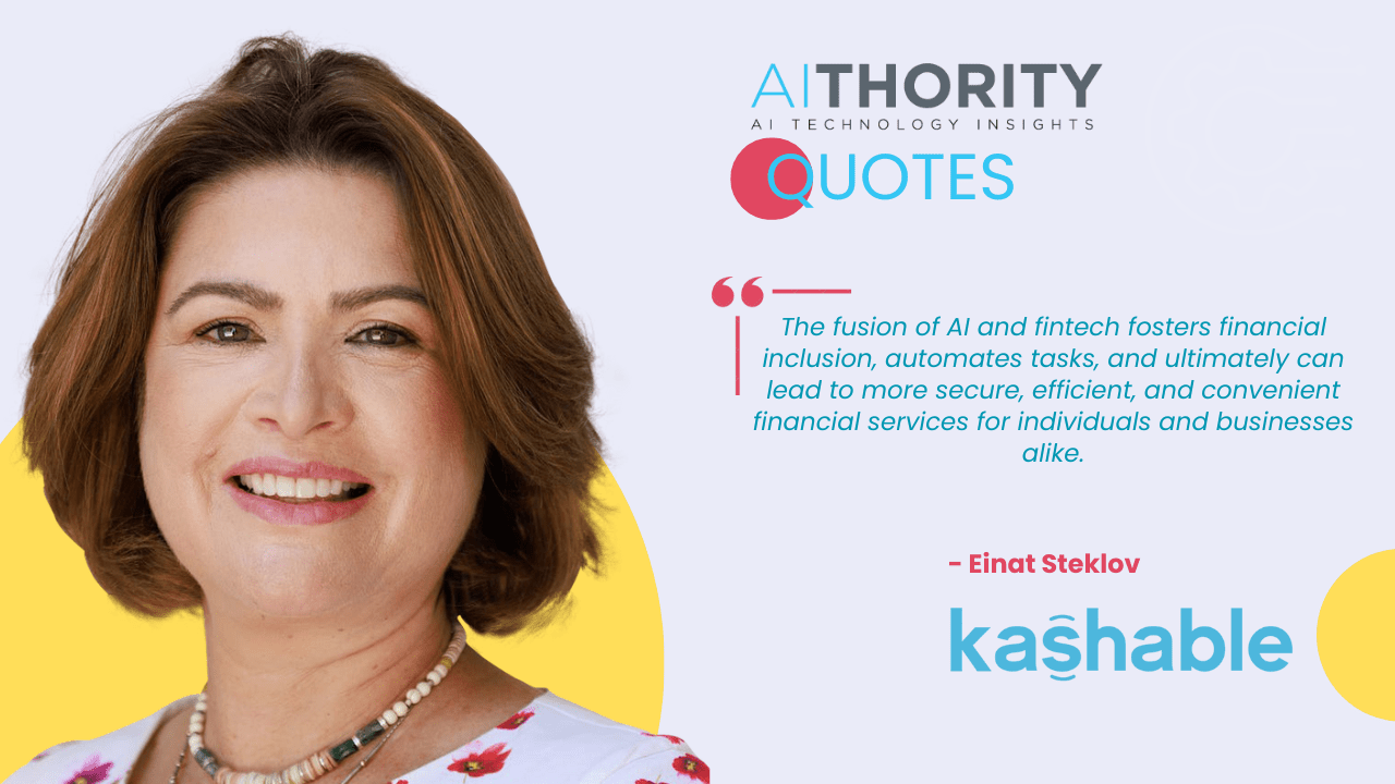 AiThority Interview with Einat Steklov, CEO and Co-founder at Kashable